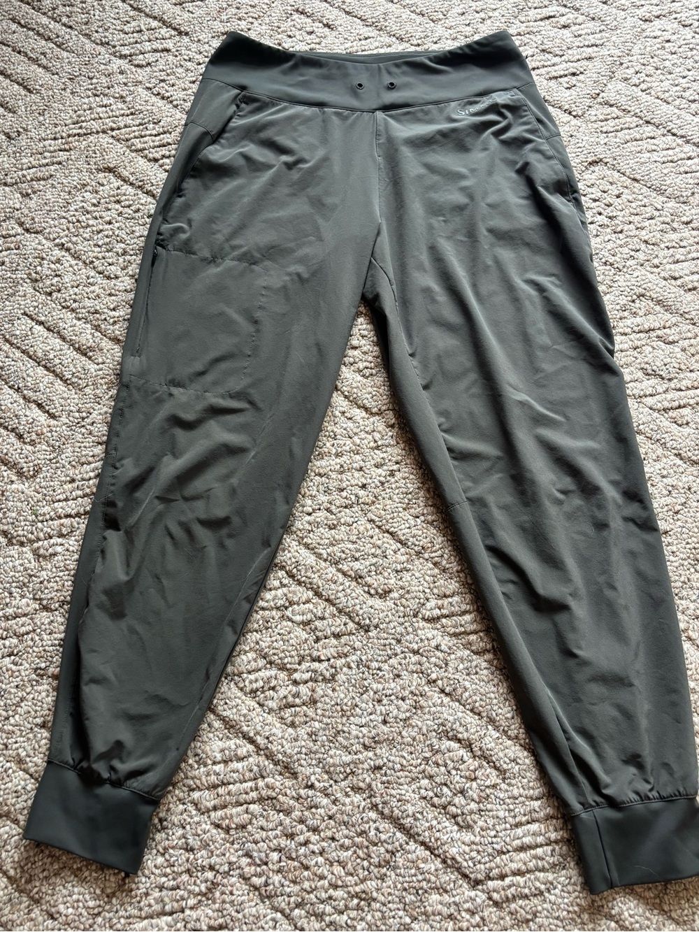 Simms Olive Green Women's Joggers